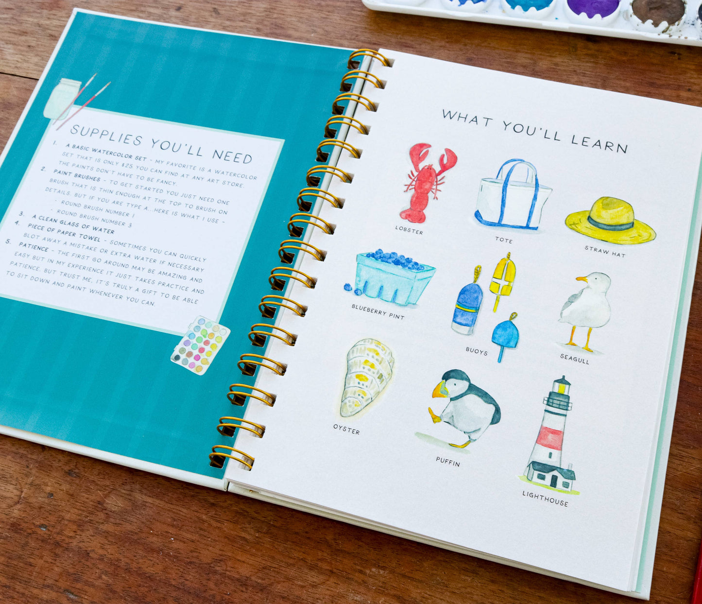 COASTIN'- A WATERCOLOR WORKBOOK