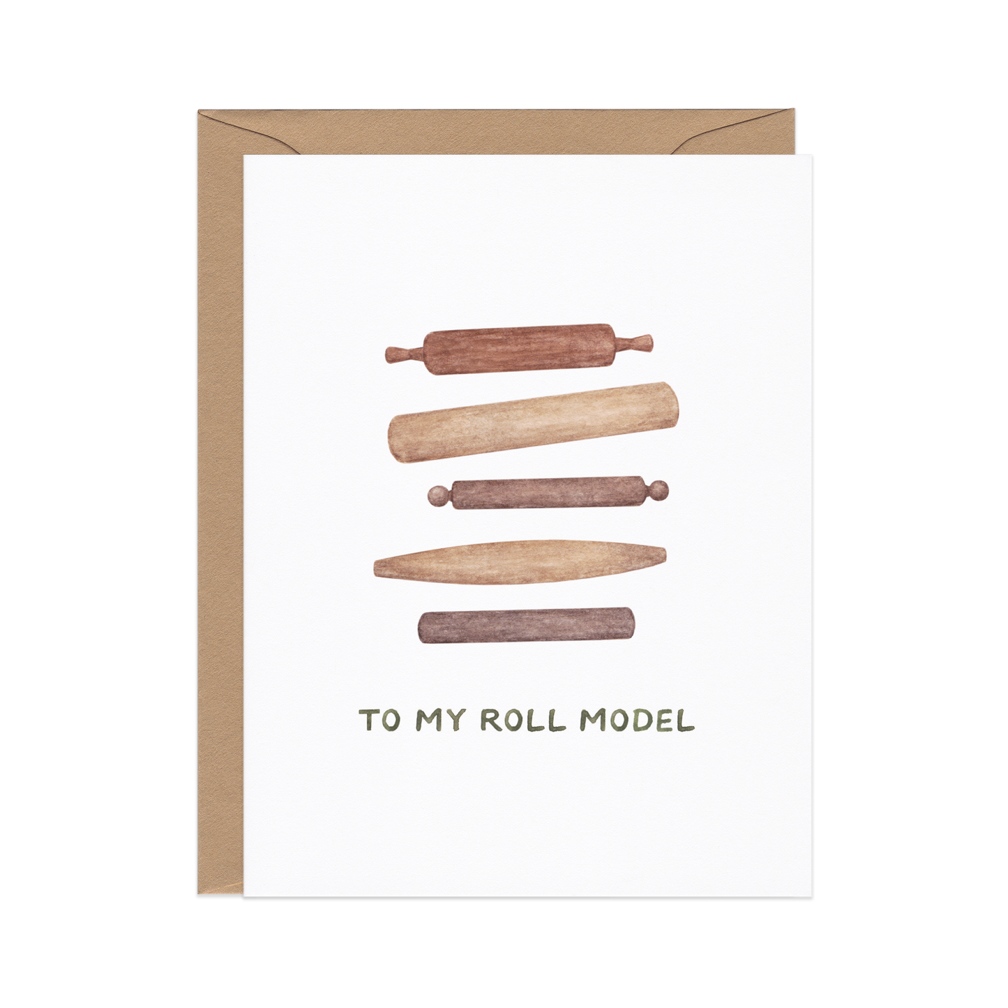 ROLL MODEL GREETING CARD