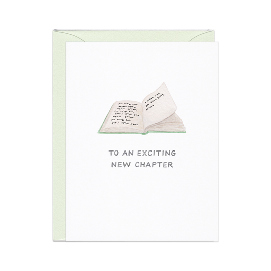NEW CHAPTER - Congrats / Grad / Retirement Card