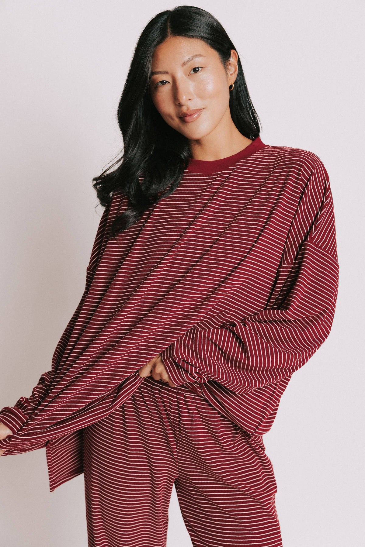THE STAY AWHILE COZY TOP