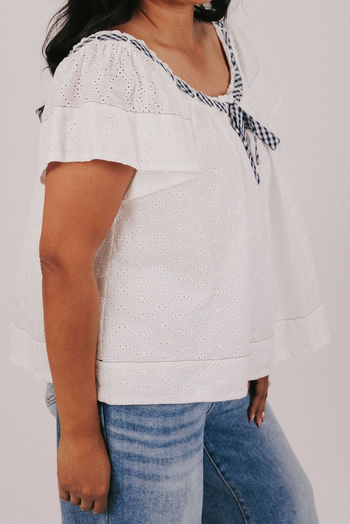 CARMELLA TIE TOP