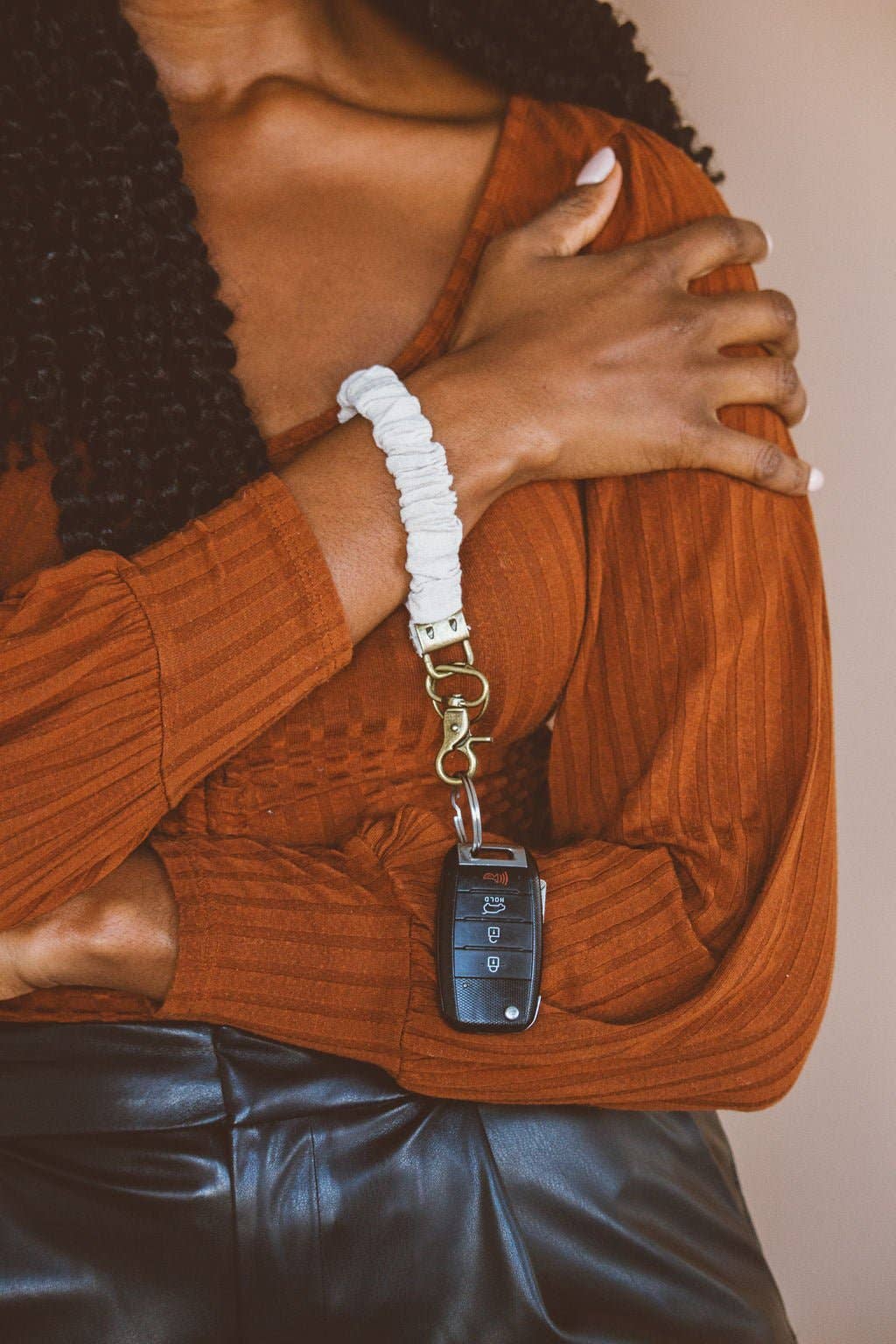 LINEN KEYCHAIN