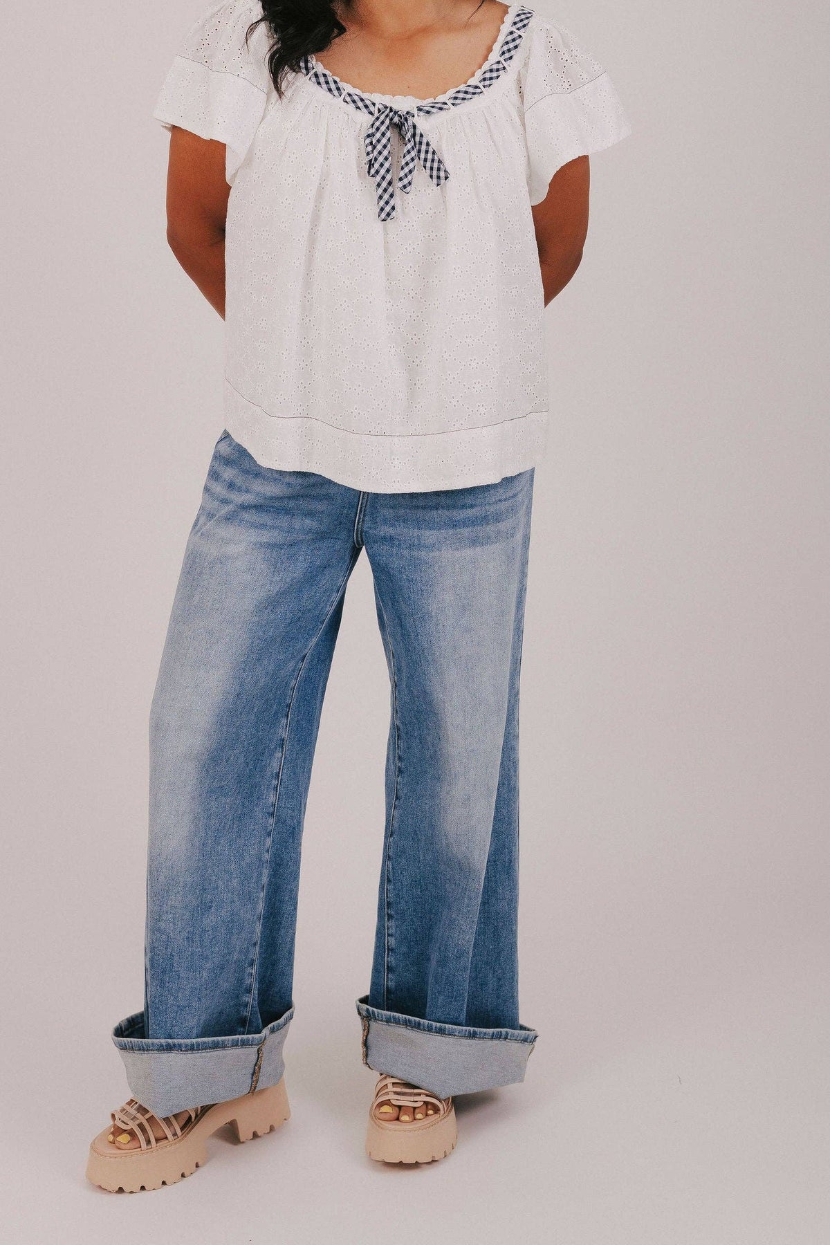 CARMELLA TIE TOP