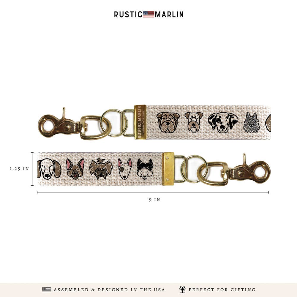 DOG LOVER KEYCHAIN