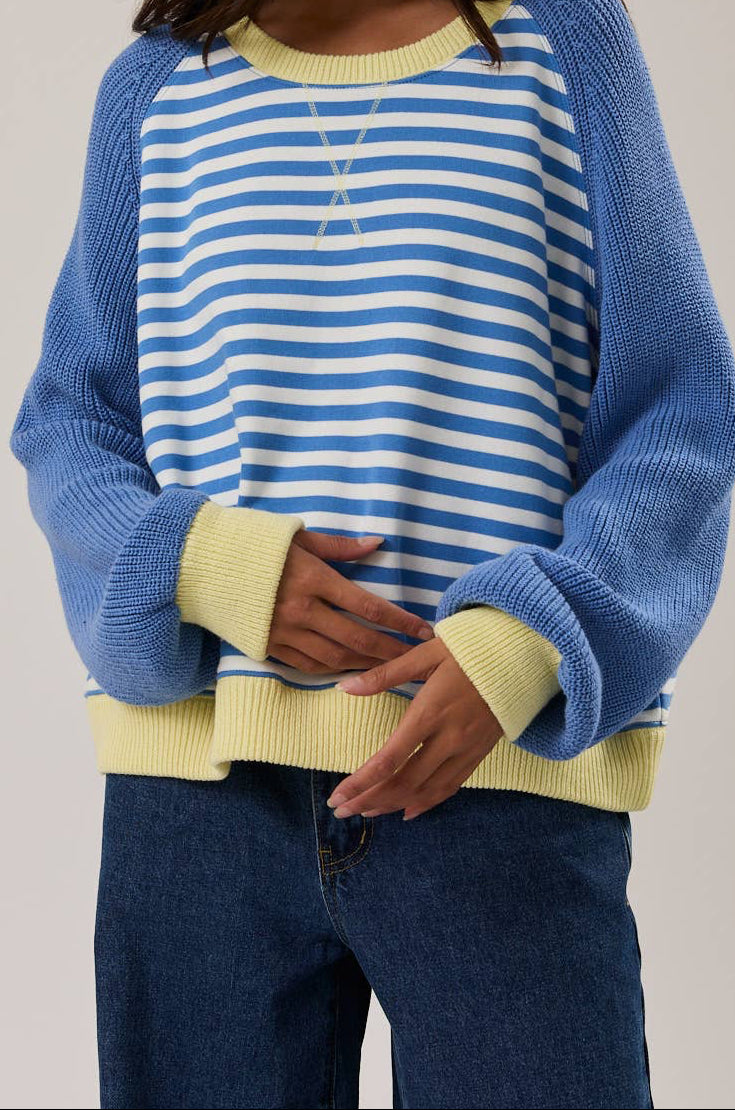 BOARDWALK STRIPE PULLOVER