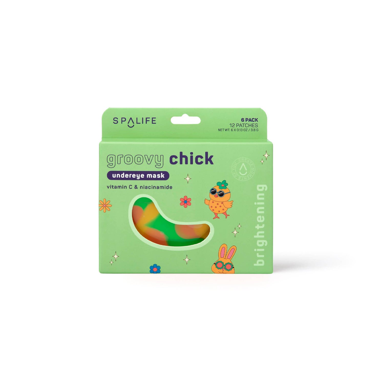 GROOVY CHICK BRIGHTENING UNDEREYE MASKS