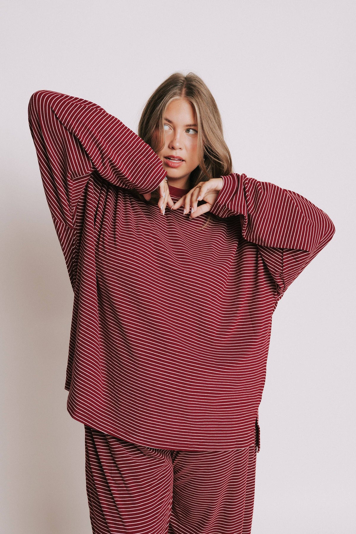 THE STAY AWHILE COZY TOP