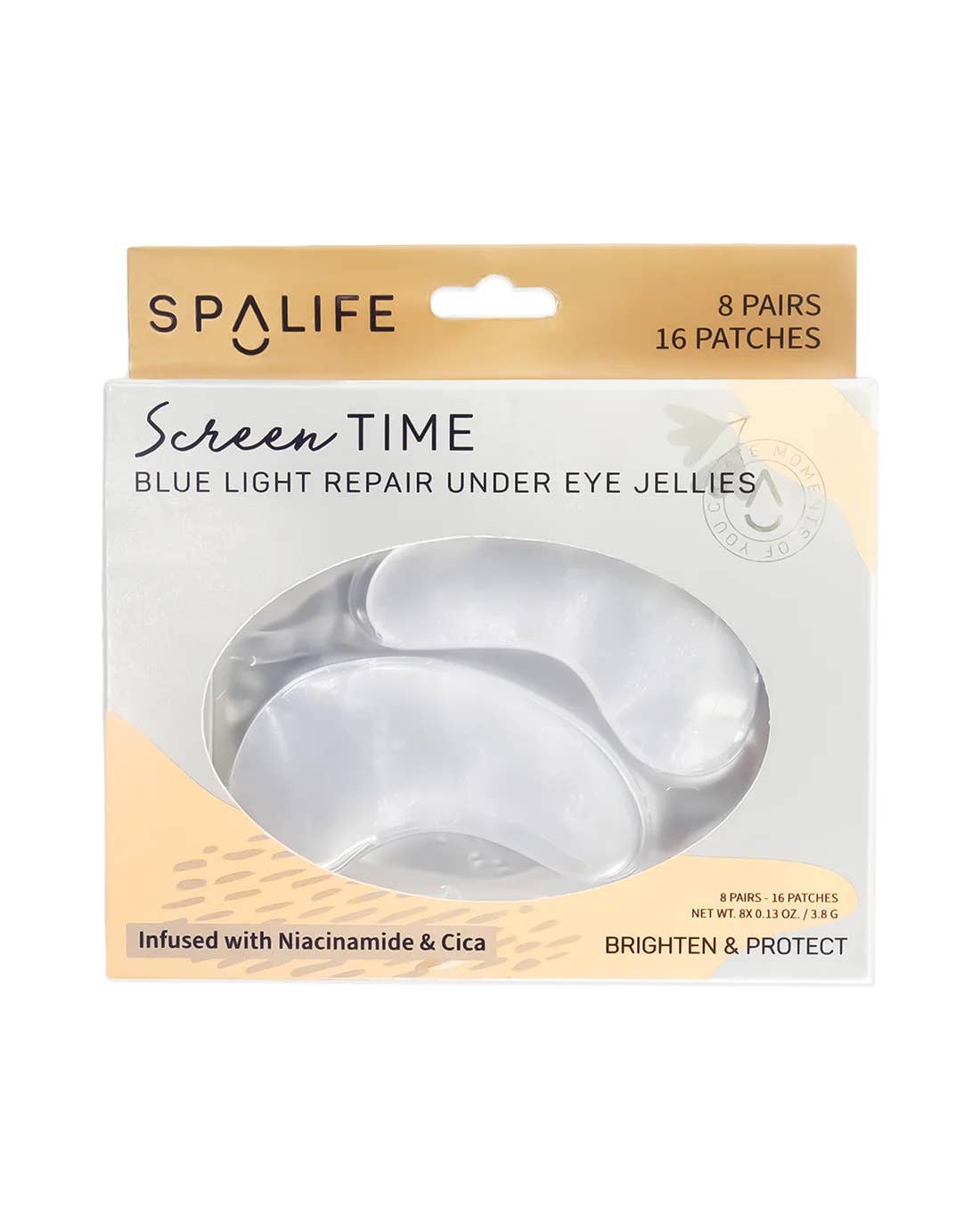 SCREEN TIME BLUE LIGHT REPAIR UNDER EYE MASKS -8 PAIRS