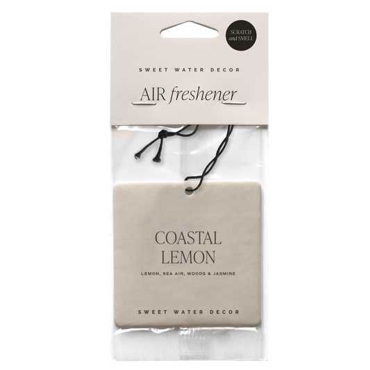 COASTAL LEMON HANGING AIR FRESHENER