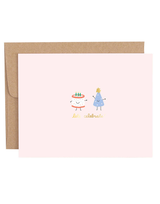 LET’S CELEBRATE GREETING CARD