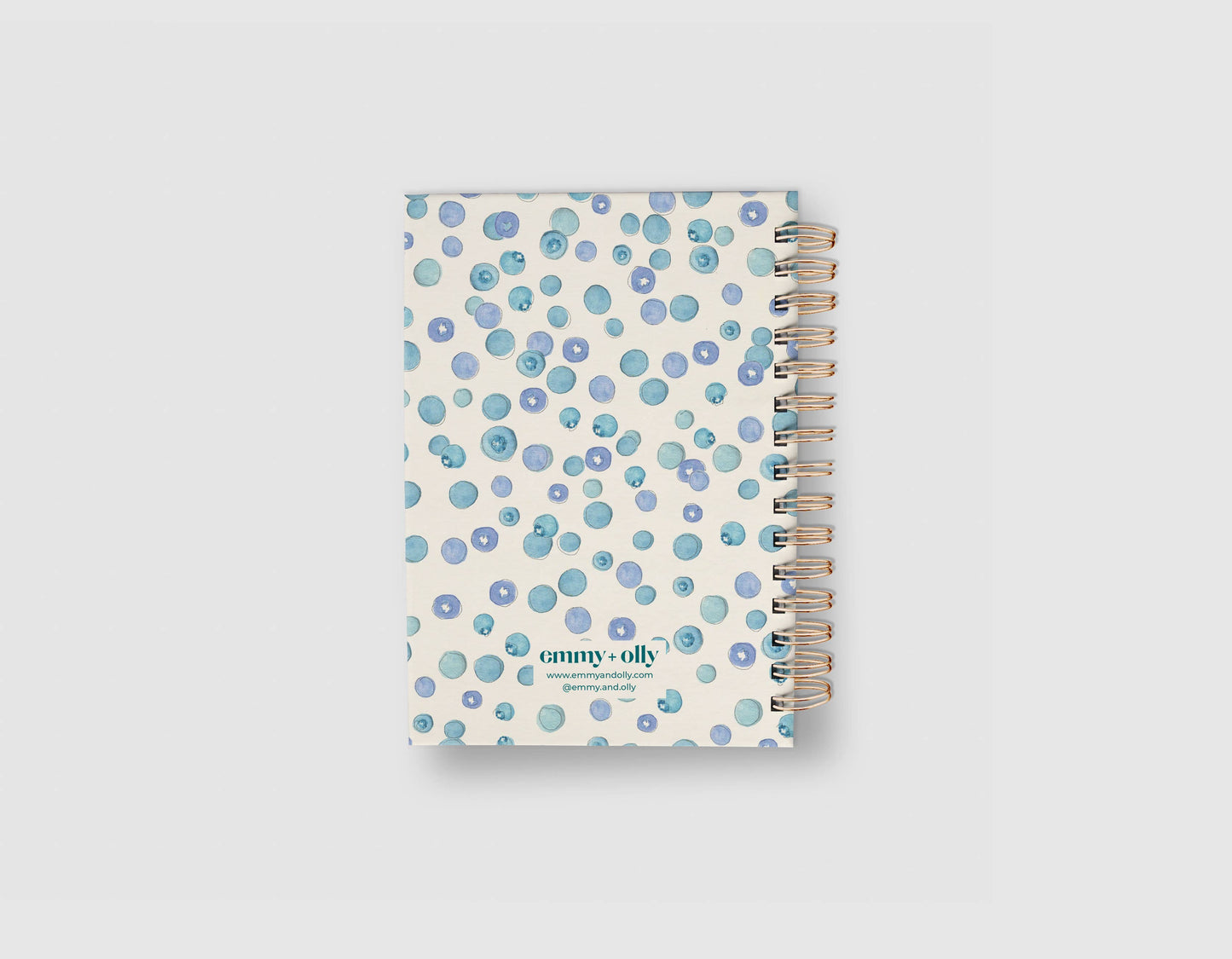 Blueberries Hardcovered Notebook