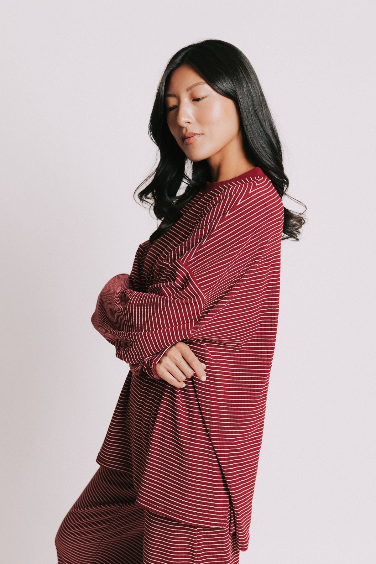 THE STAY AWHILE COZY TOP