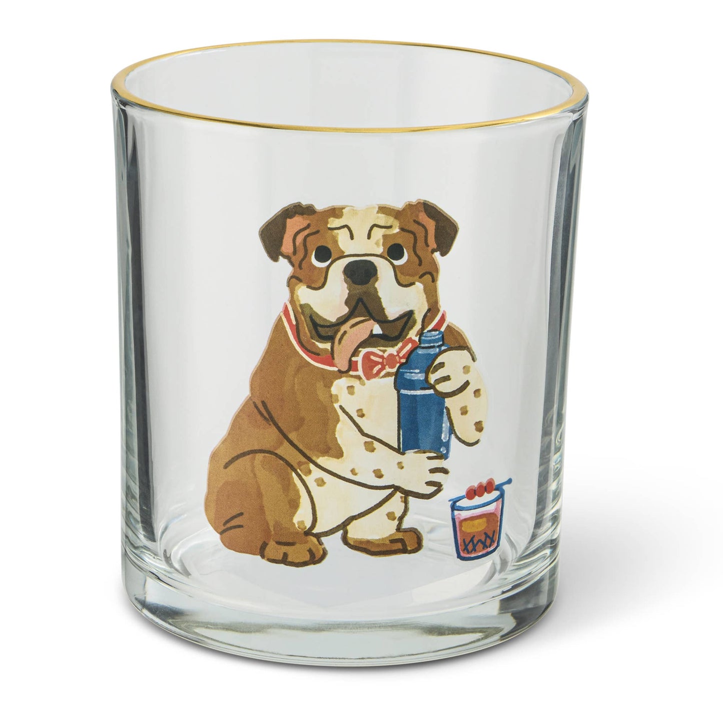 BULLDOG DOUBLE OLD FASHION GLASS