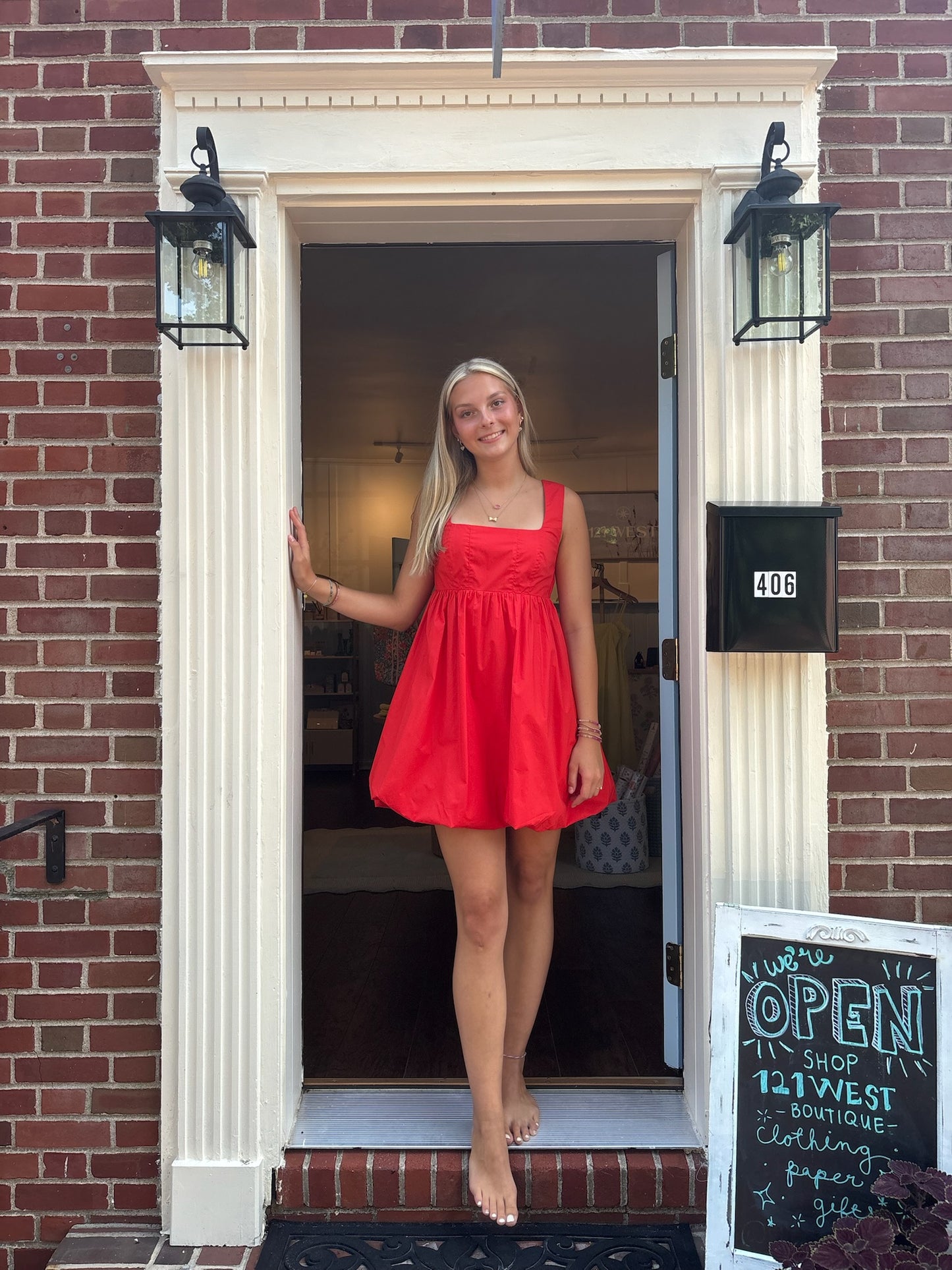 CARMELLA MINI BUBBLE DRESS