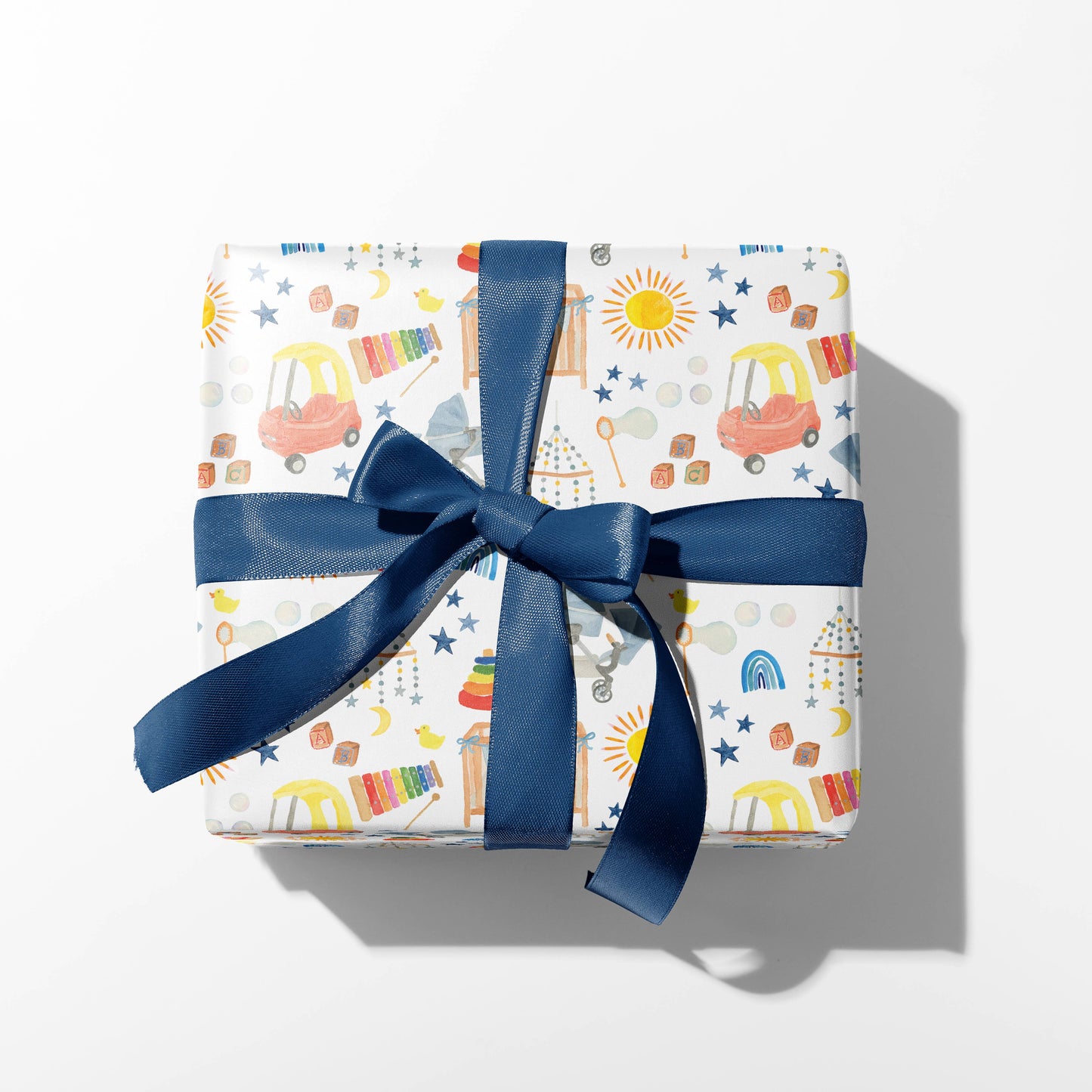 BABY SHOWER GIFT ROLL WRAPPING PAPER