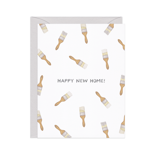 NEW HOME PAINTS - HOUSEWARMING CARD