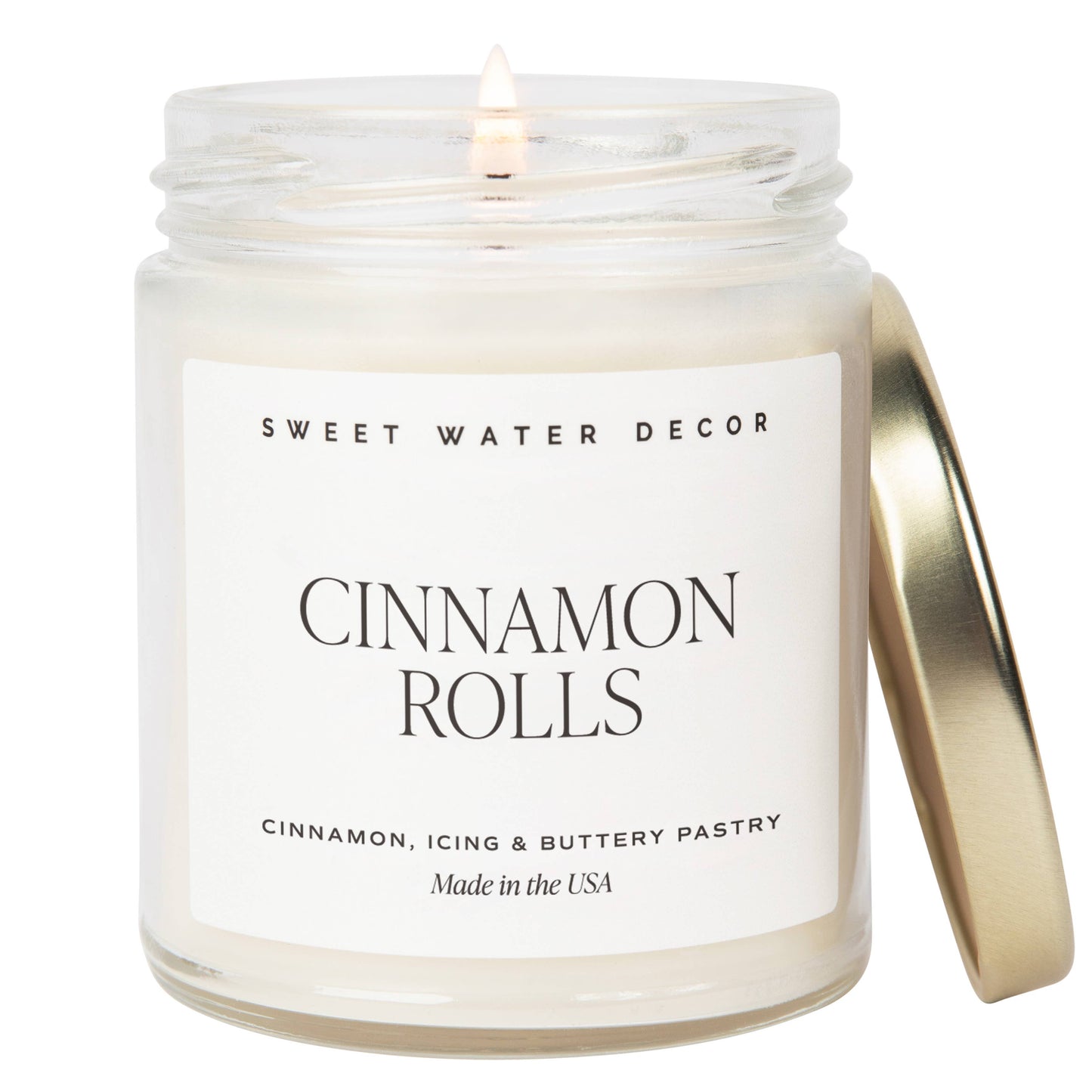 CINNAMON ROLLS 9 OZ SOY CANDLE