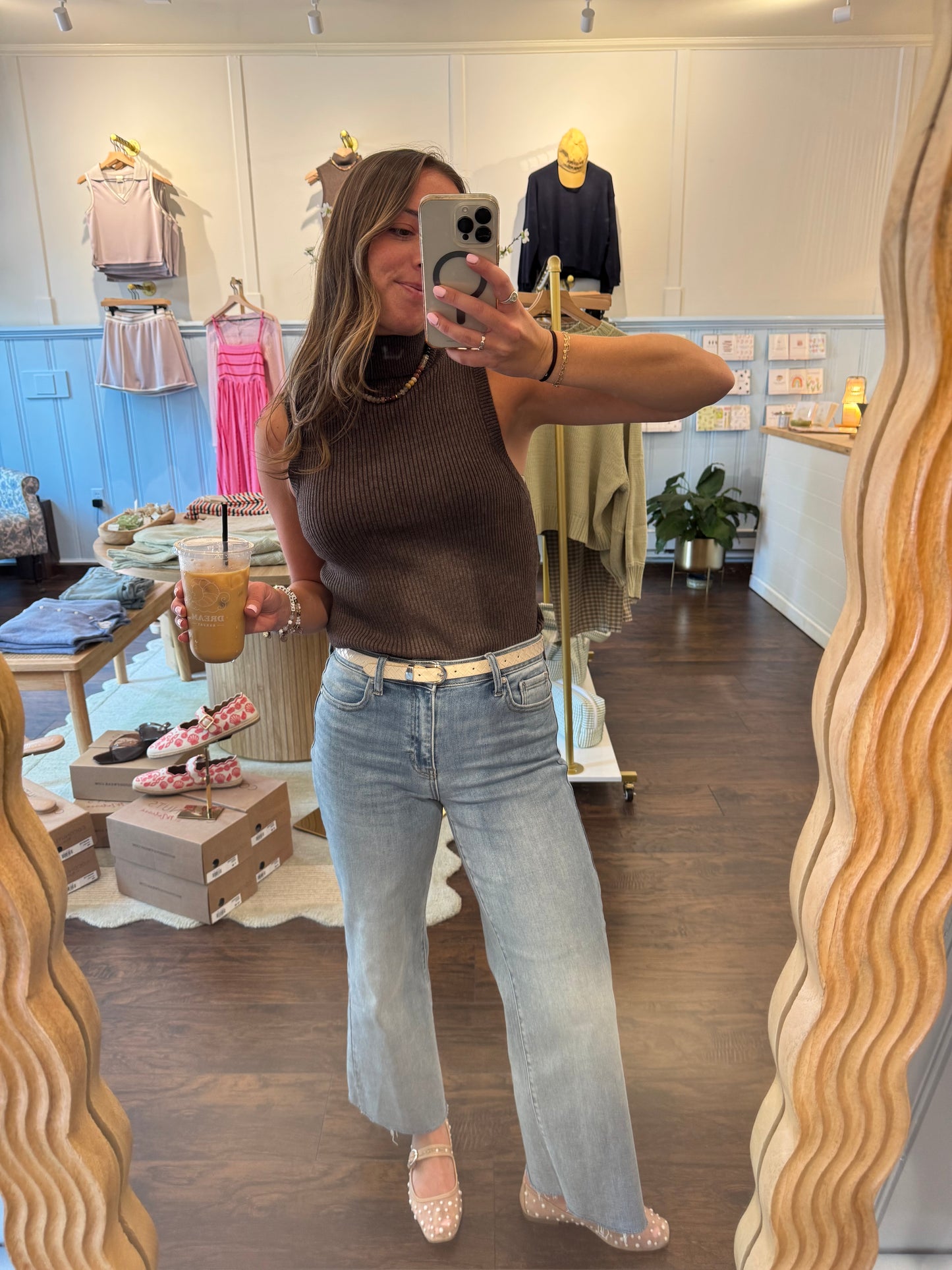 PHOEBE STRAIGHT WIDE CUT JEANS