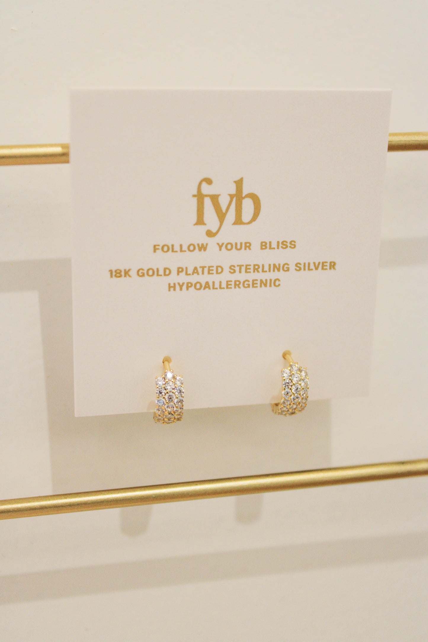 MARIE HUGGIE EARRINGS