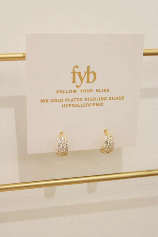 MARIE HUGGIE EARRINGS