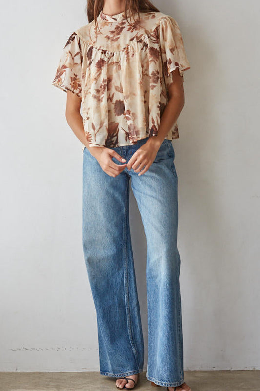 THE RORY FLORAL BLOUSE