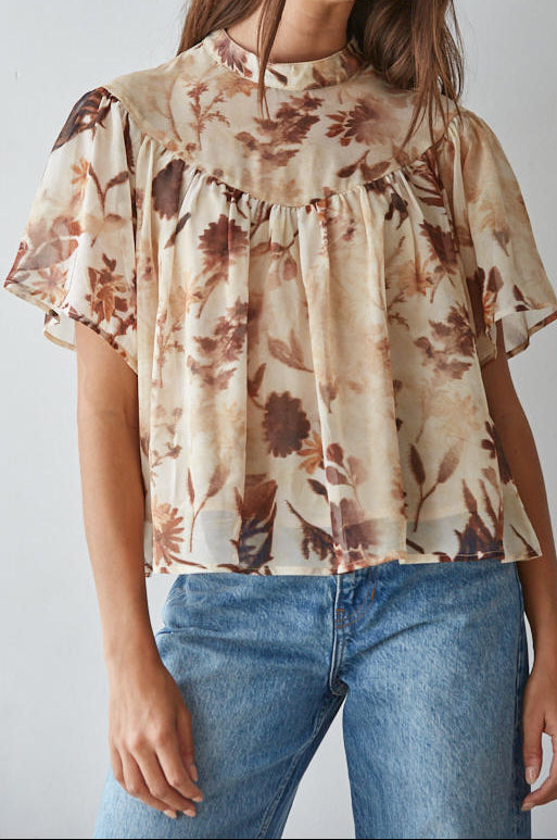 THE RORY FLORAL BLOUSE
