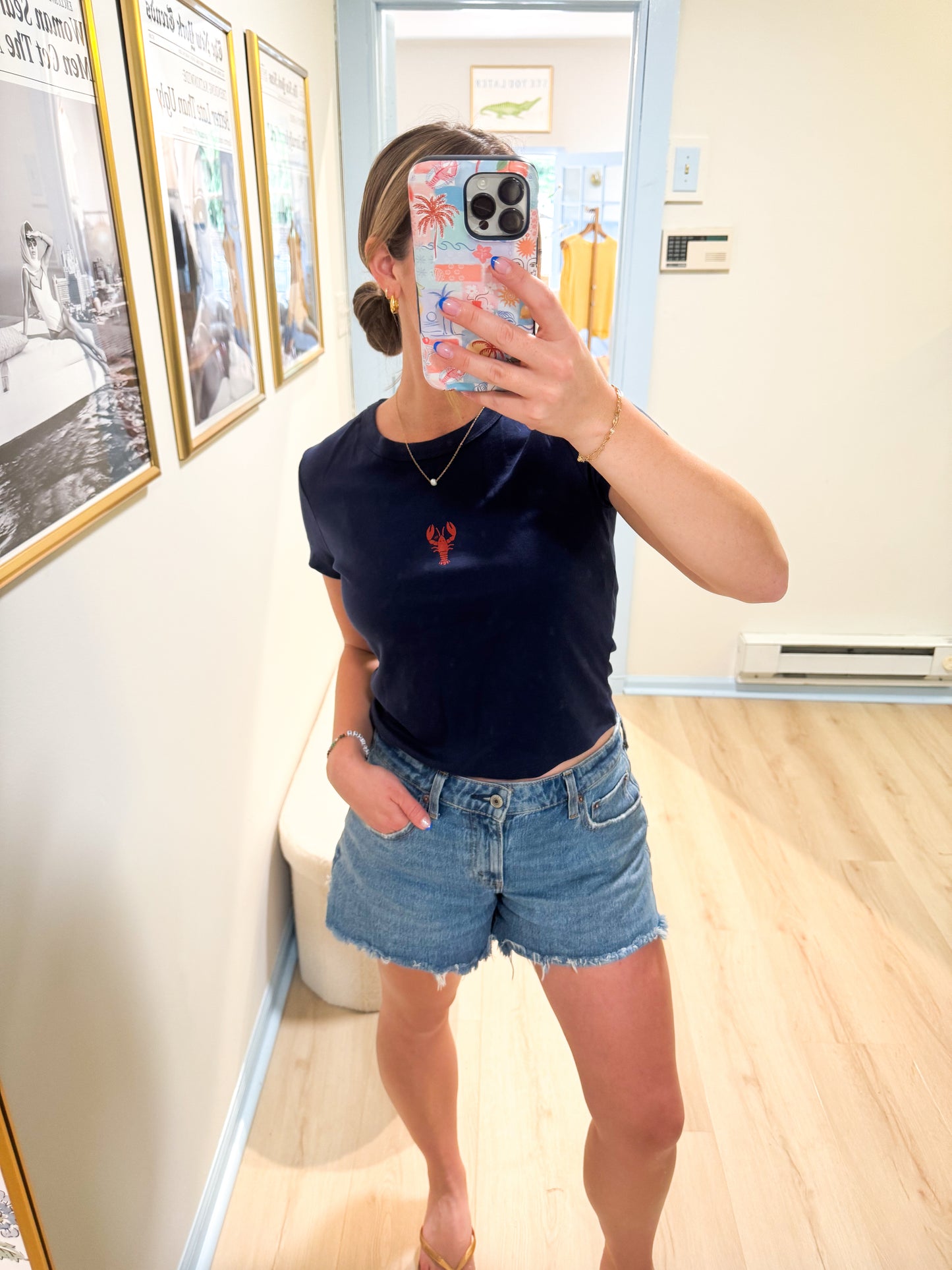 LOBSTER BABY TEE