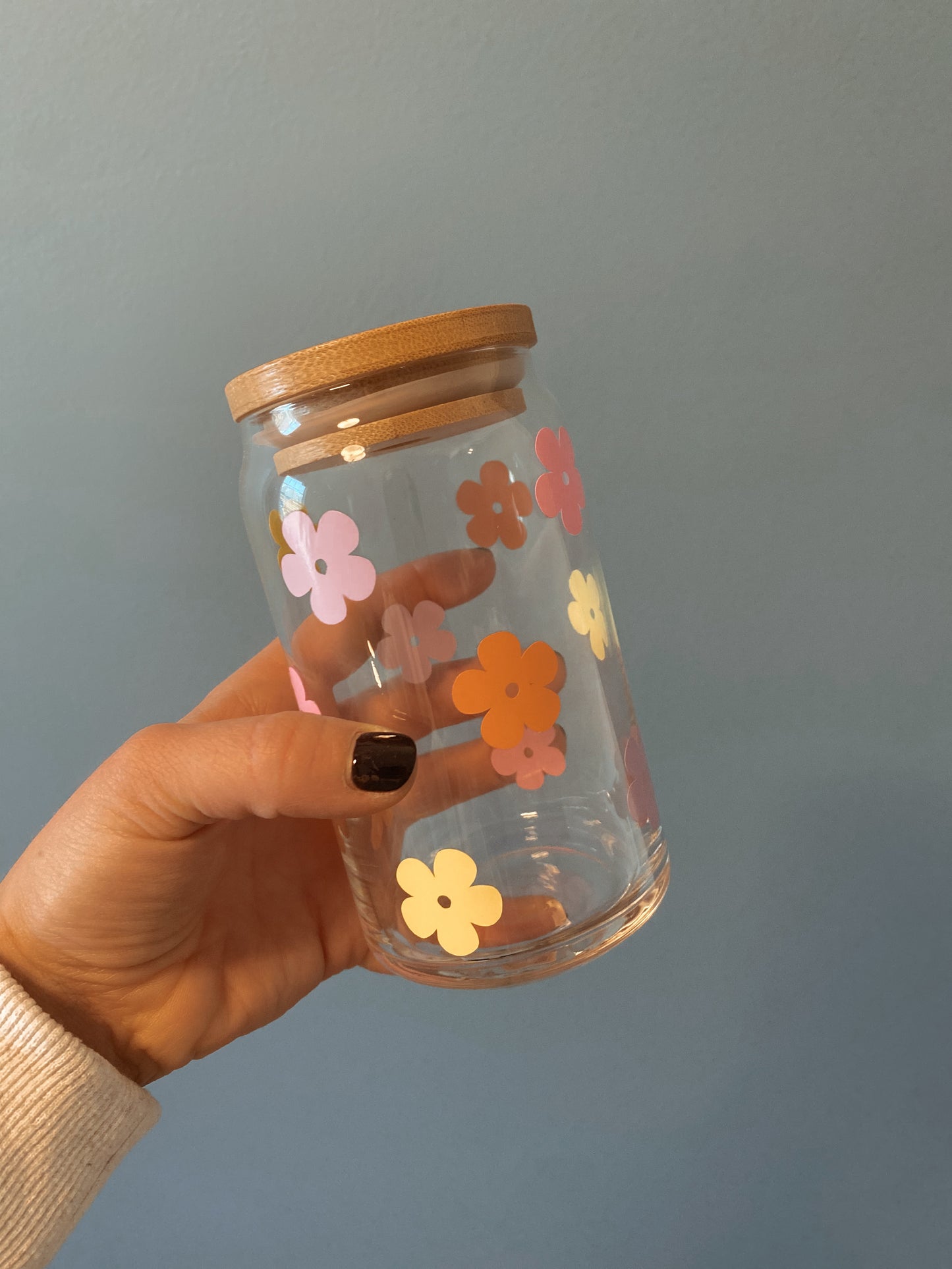 DAISY ICED COFFEE GLASS