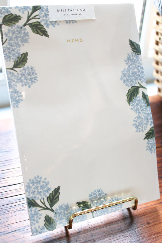 HYDRANGEA MEMO NOTEPAD