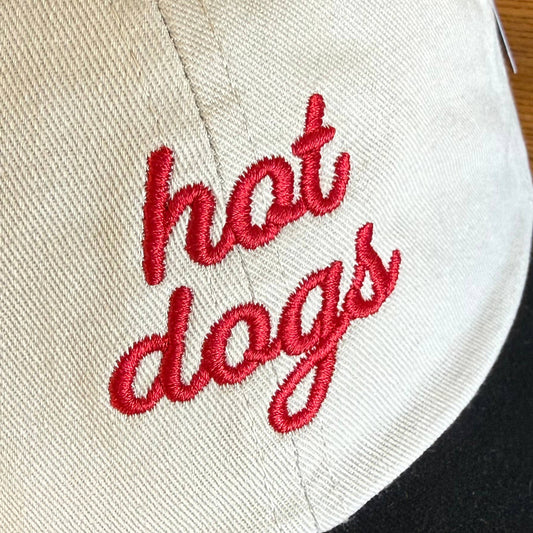 HOT DOG TWO TONE BASEBALL CAP