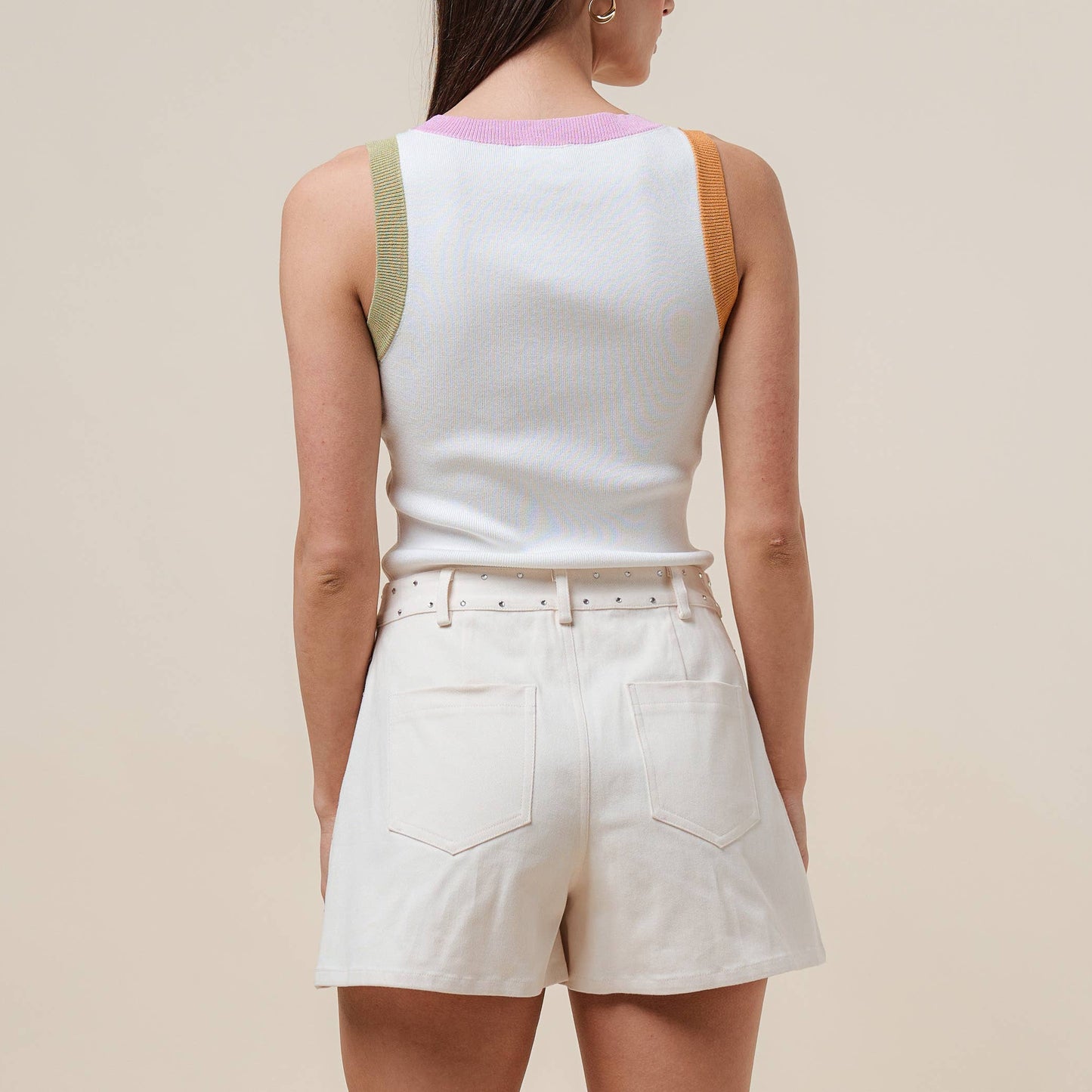 SHERBERT SHORES KNIT TANK TOP