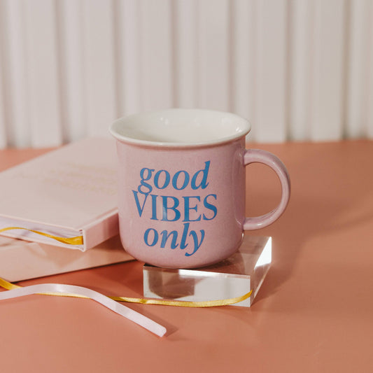 GOOD VIBES ONLY COFFEE MUG