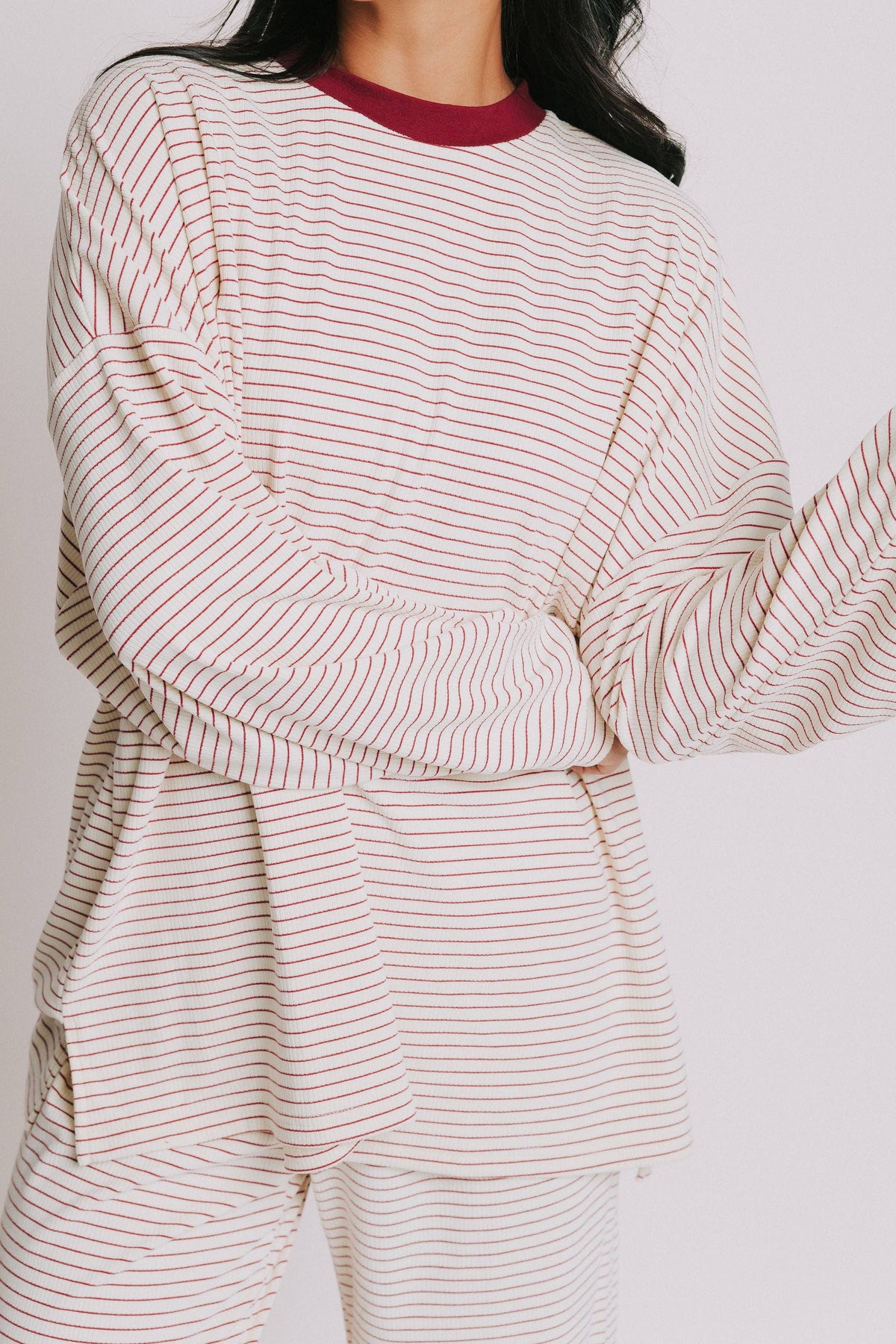 THE STAY AWHILE COZY TOP
