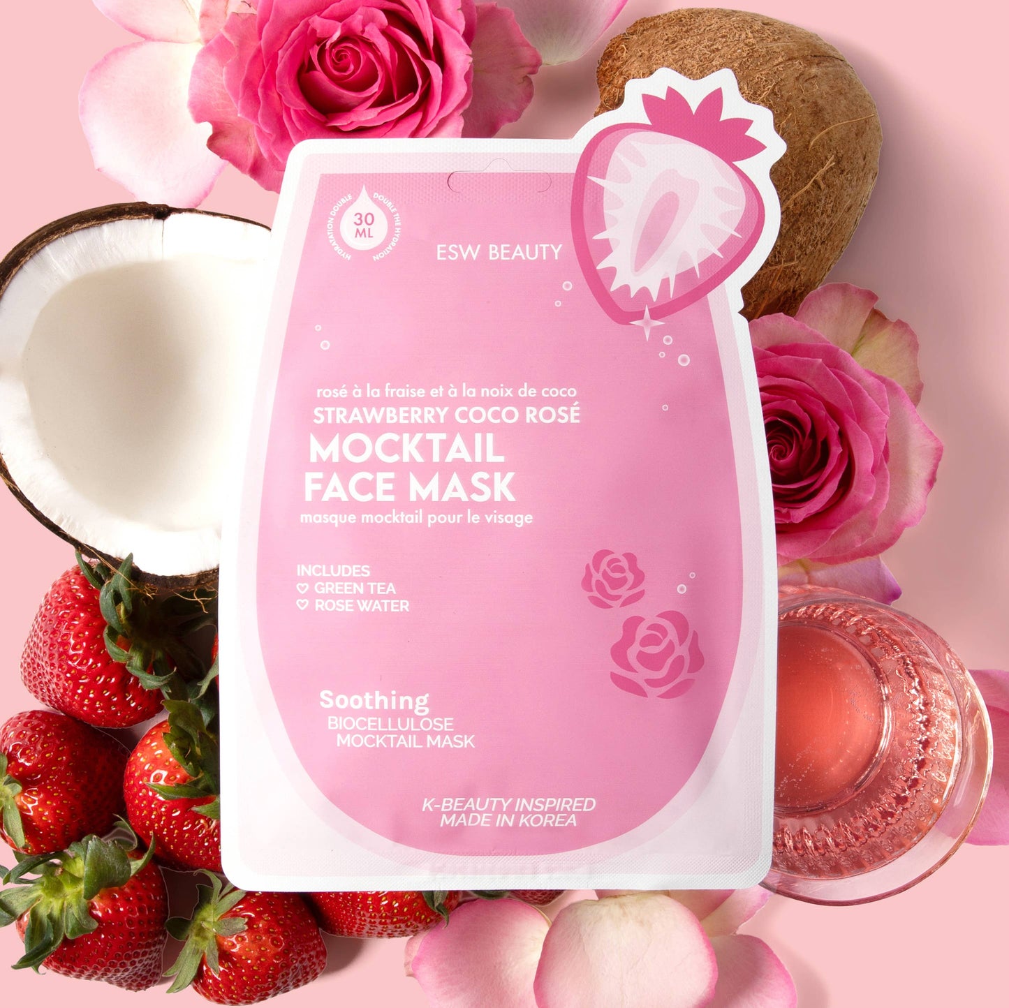 STRAWBERRY SOOTHING FACE MASK