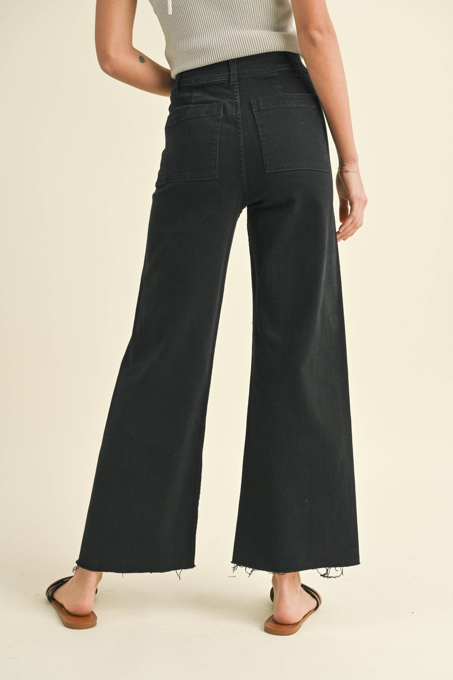 ISLA STRAIGHT WIDE LEG PANTS