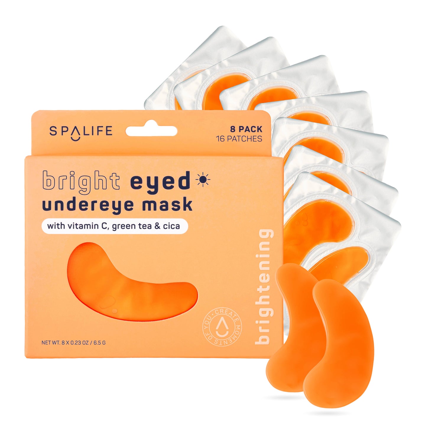 BRIGHT EYES HYDROGEL EYE MASKS| 8 PACK