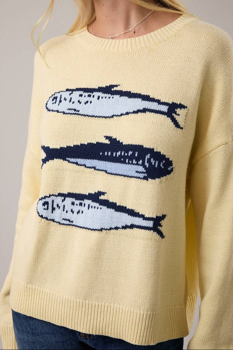 SARDINE ROUND NECK SWEATER