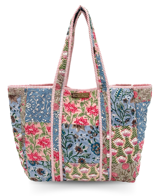 JUNE PATCH TOTE BAG