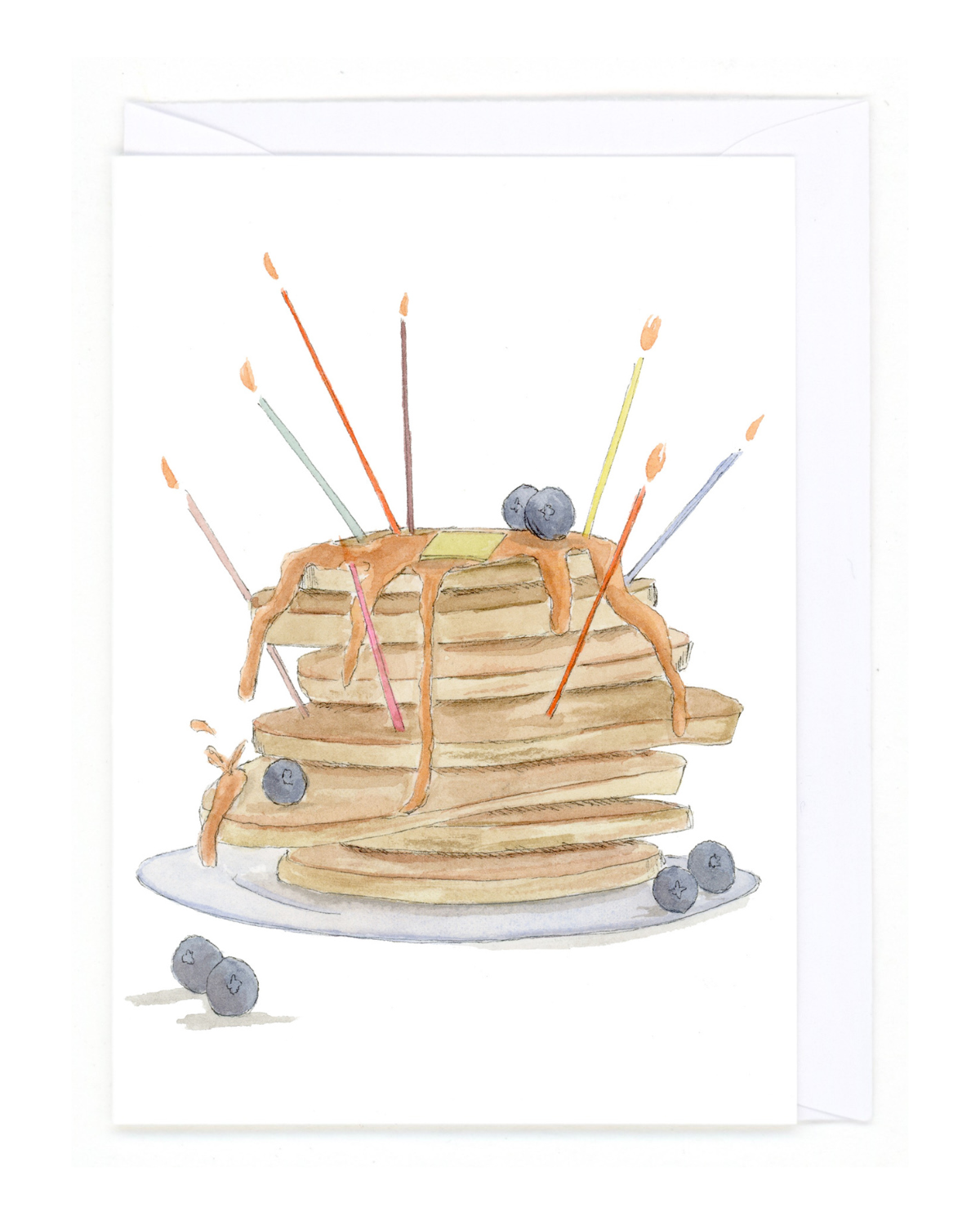BIRTHDAY PANCAKE GREETING CARD