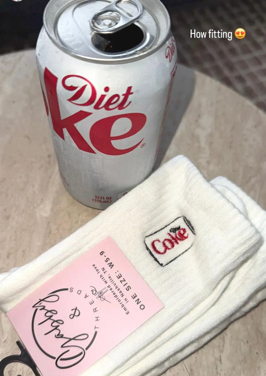 DIET COKE GRIP SOCKS