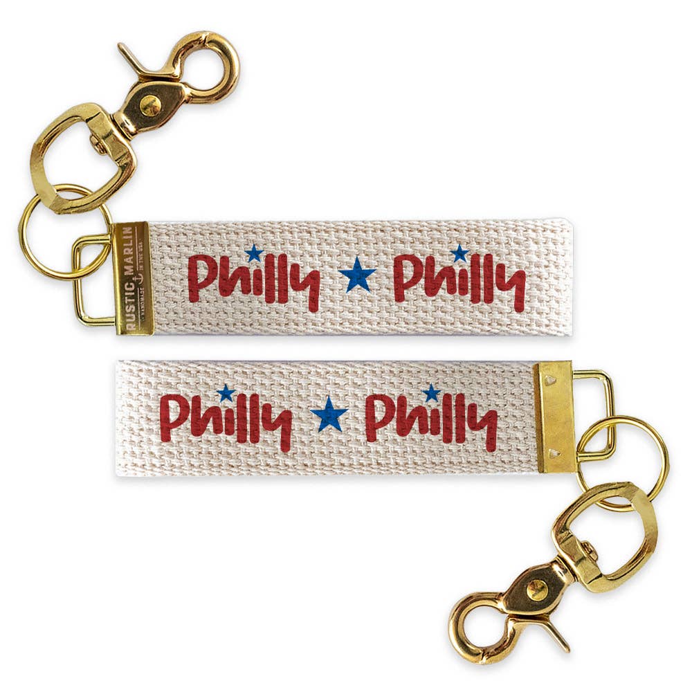 PHILLY STAR KEYCHAIN