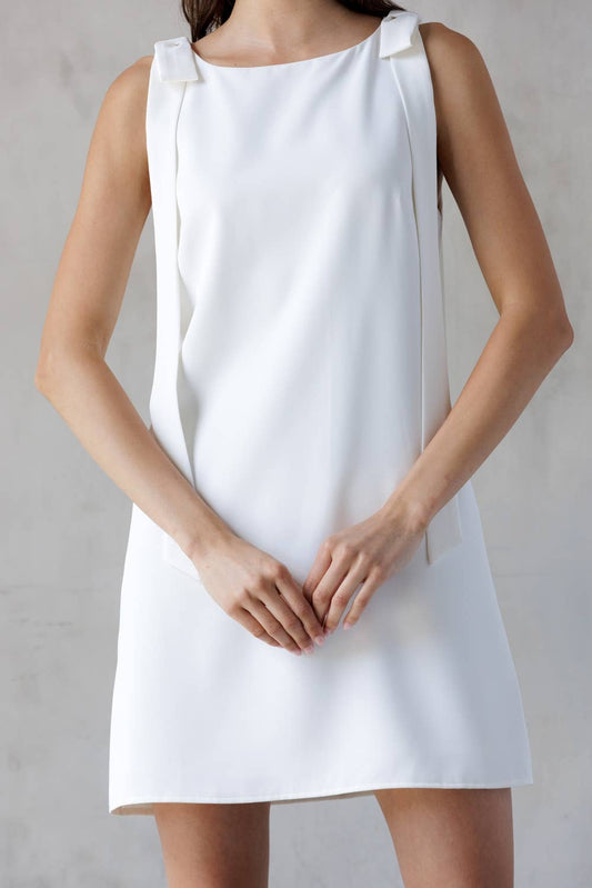 A NEW BEGINNING IVORY DRESS