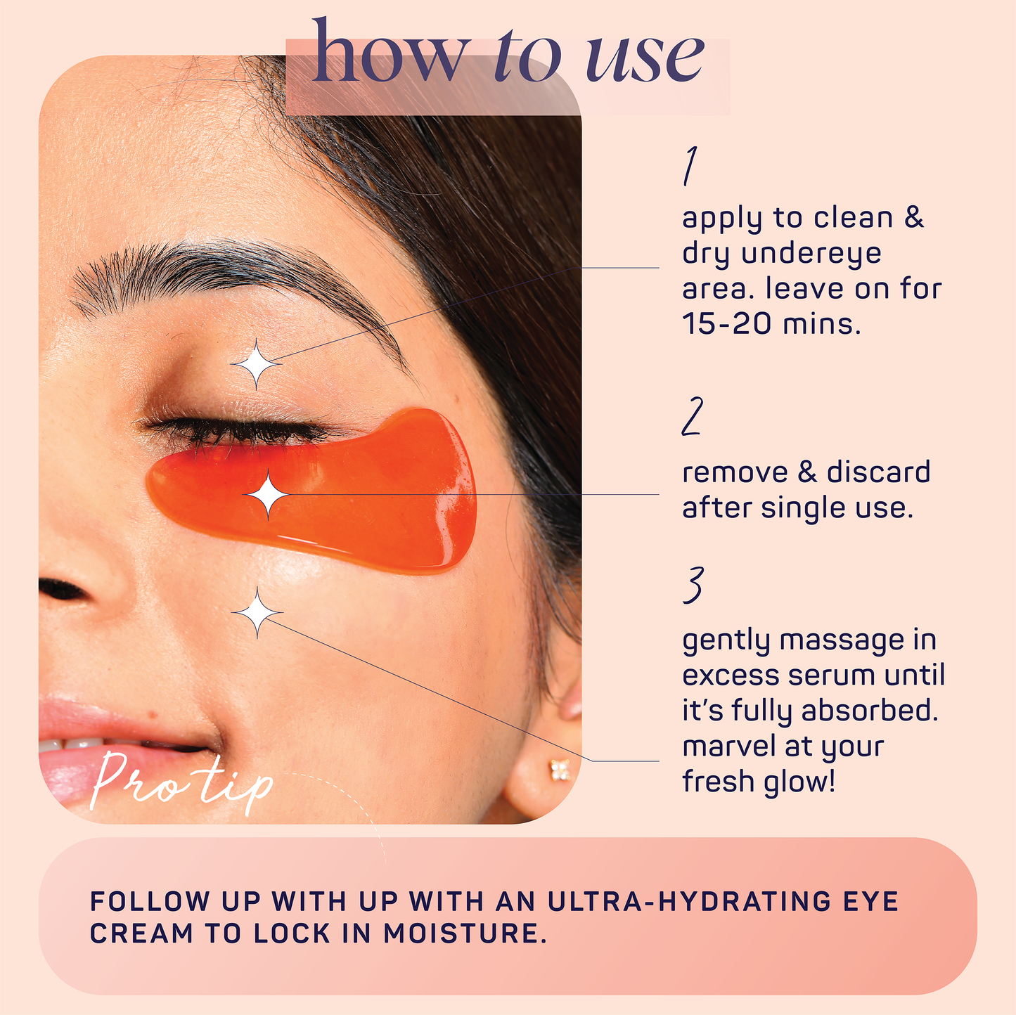 BRIGHT EYES HYDROGEL EYE MASKS| 8 PACK