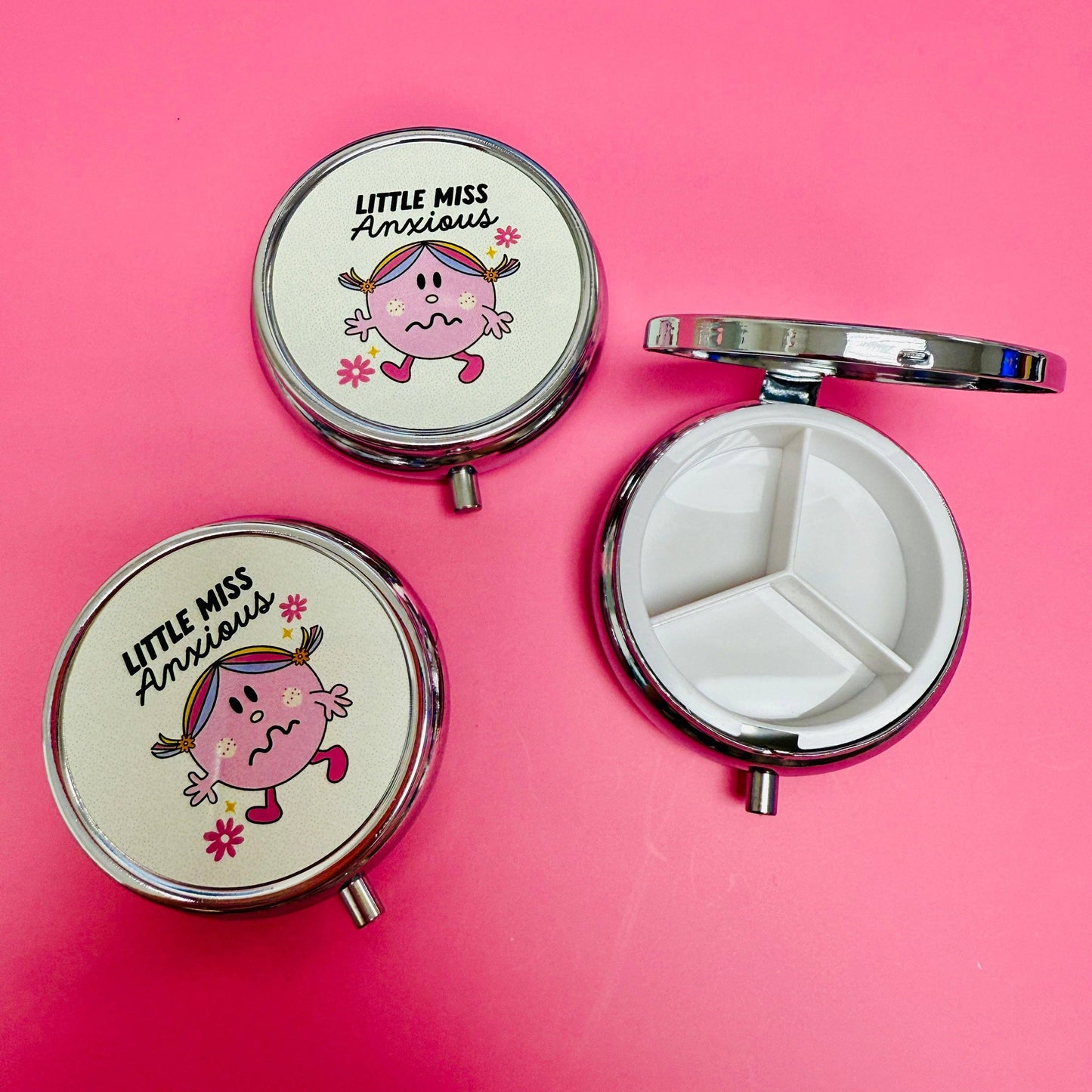 LITTLE MISS ANXIOUS PURSE PILL BOX
