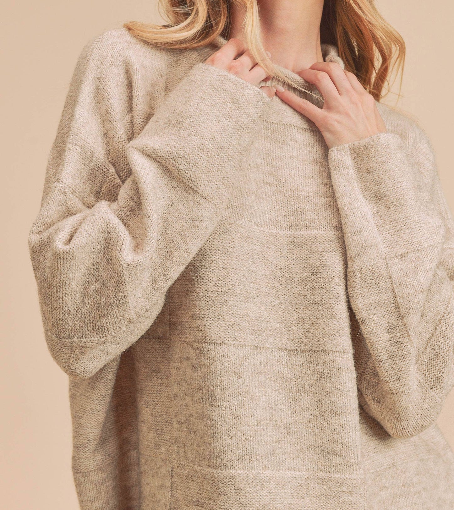 MONROE MOCKNECK PULLOVER SWEATER