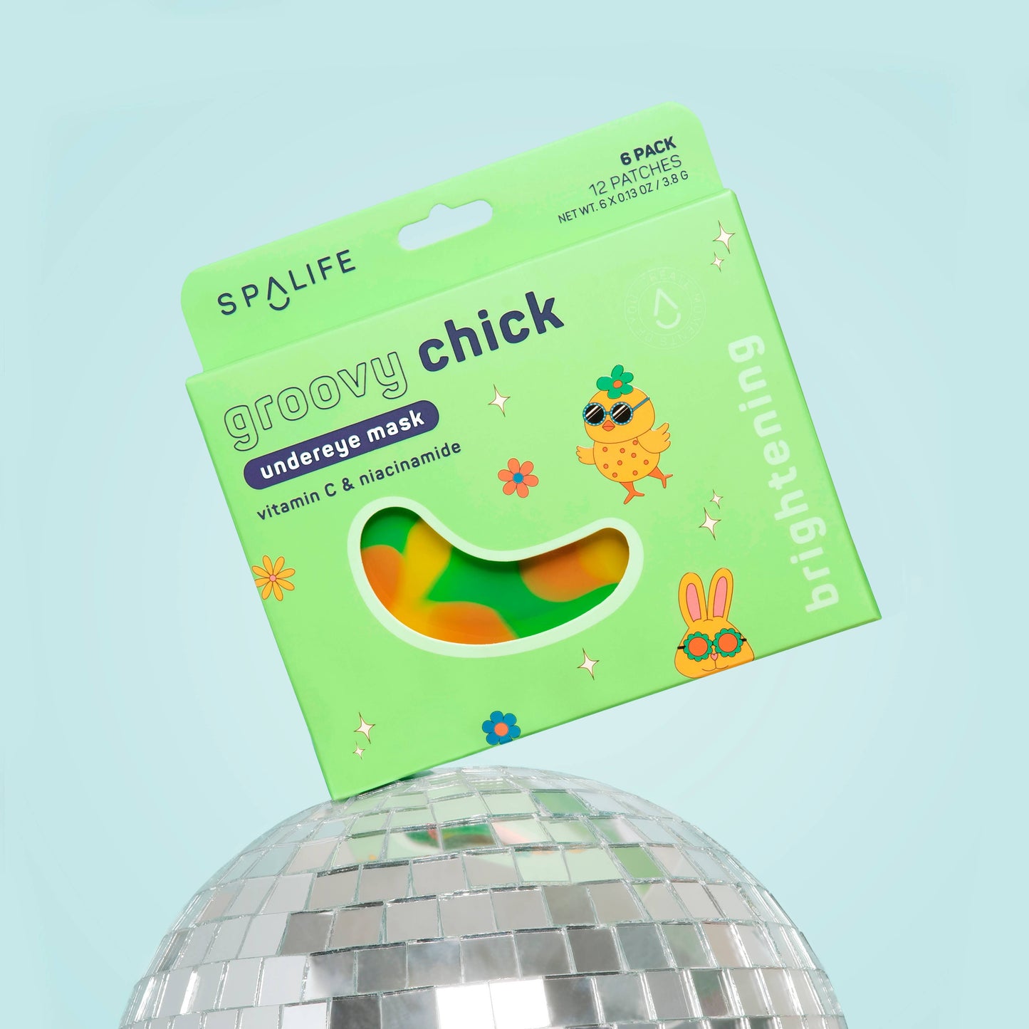 GROOVY CHICK BRIGHTENING UNDEREYE MASKS
