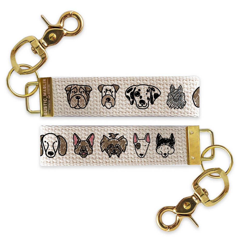 DOG LOVER KEYCHAIN