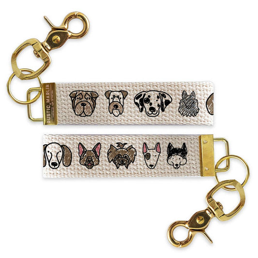 DOG LOVER KEYCHAIN
