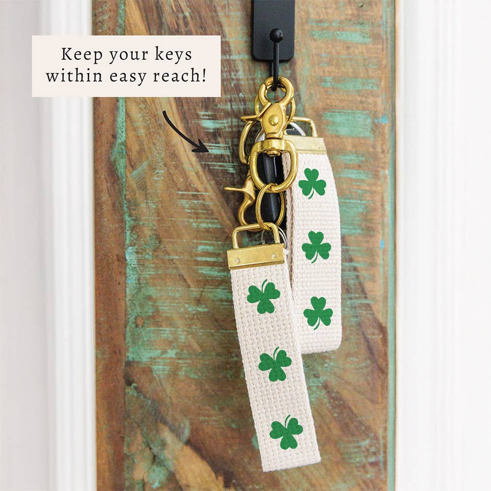 SHAMROCK KEYCHAIN