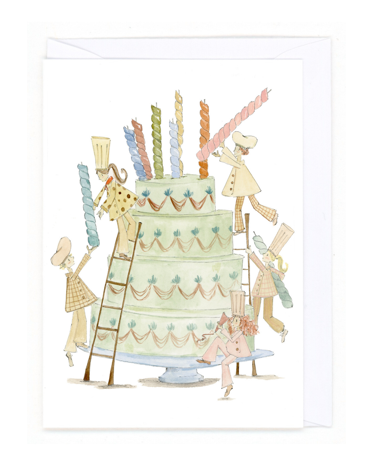 MORE CANDLES GREETING CARD